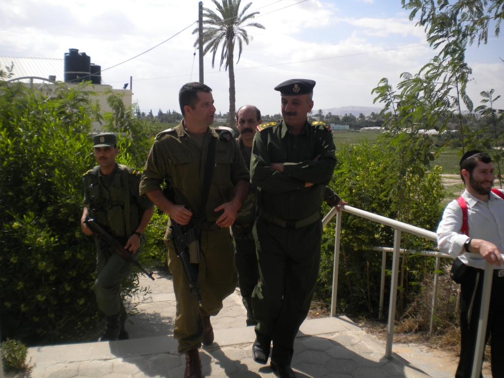כוחות צה"ל והמשטרה "הפלסטינית" ביריחו. ארכיון