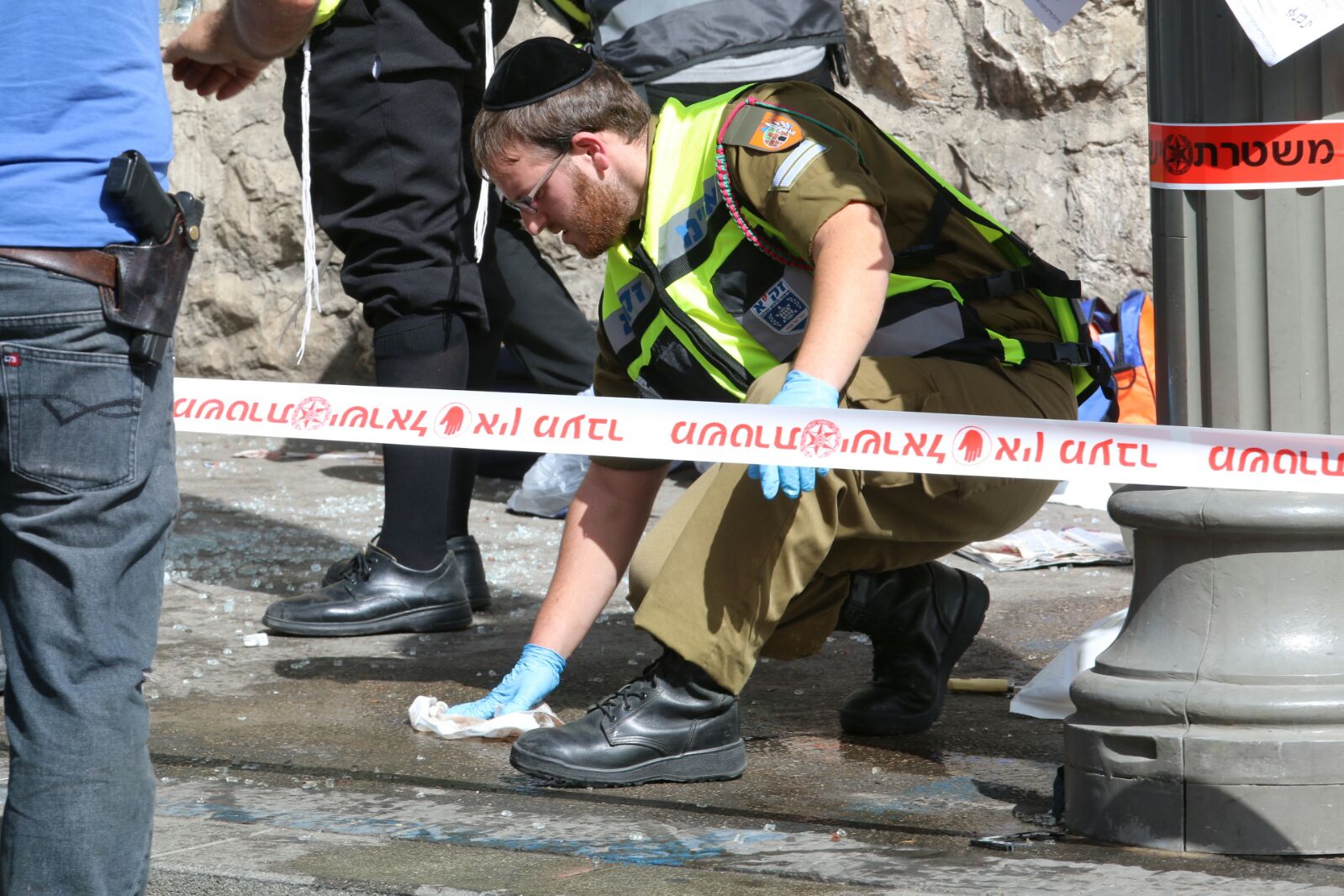 הרוג ופצועים בפיגוע הדריסה במלכי ישראל (הלל מאיר, TPS)