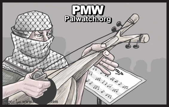 קריקטורה בעיתון של הרש"פ (מבט לתקשורת פלסטינית)