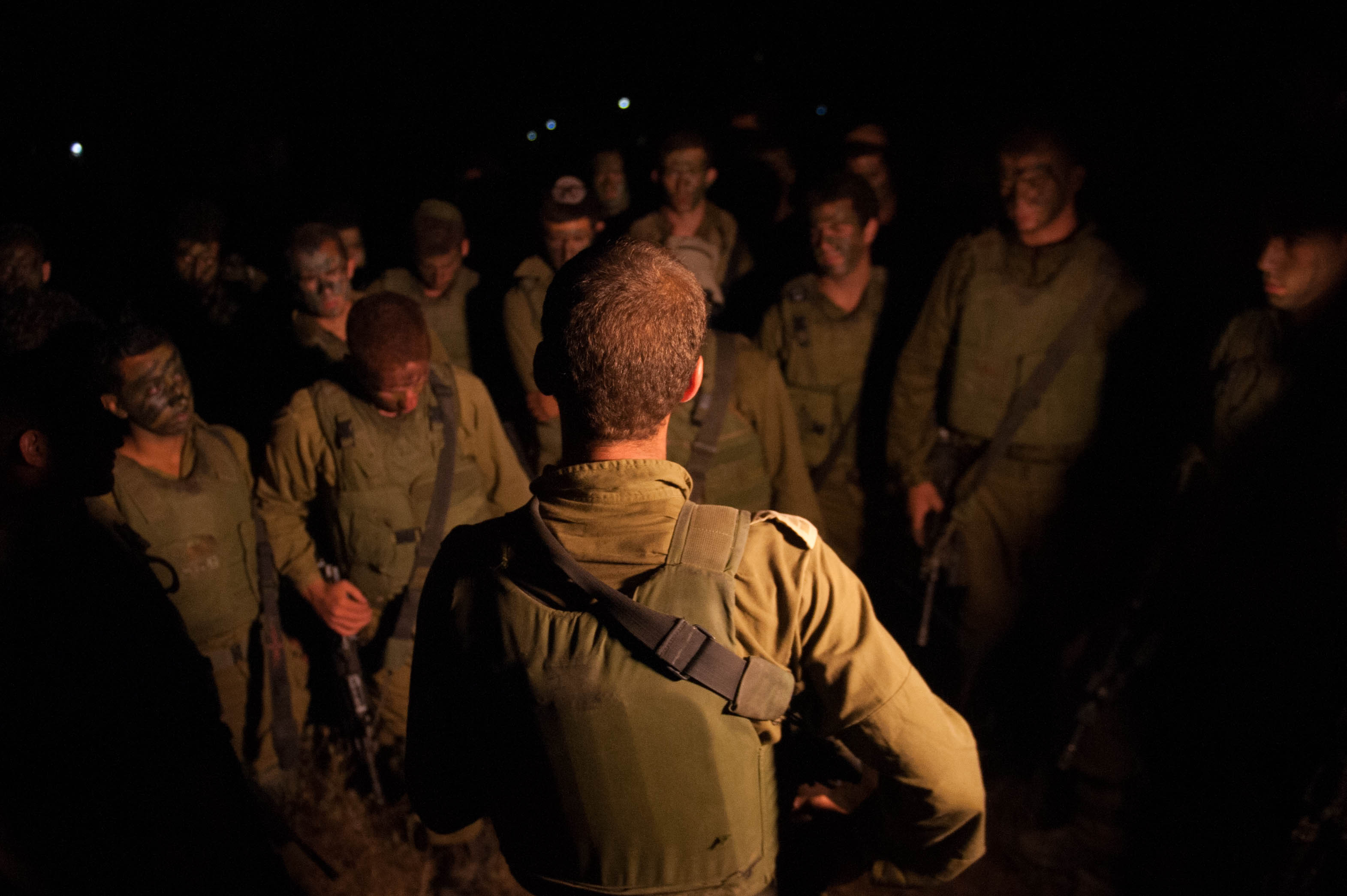 חיילי צה"ל בפעילות ברצועה עזה (דו"צ)