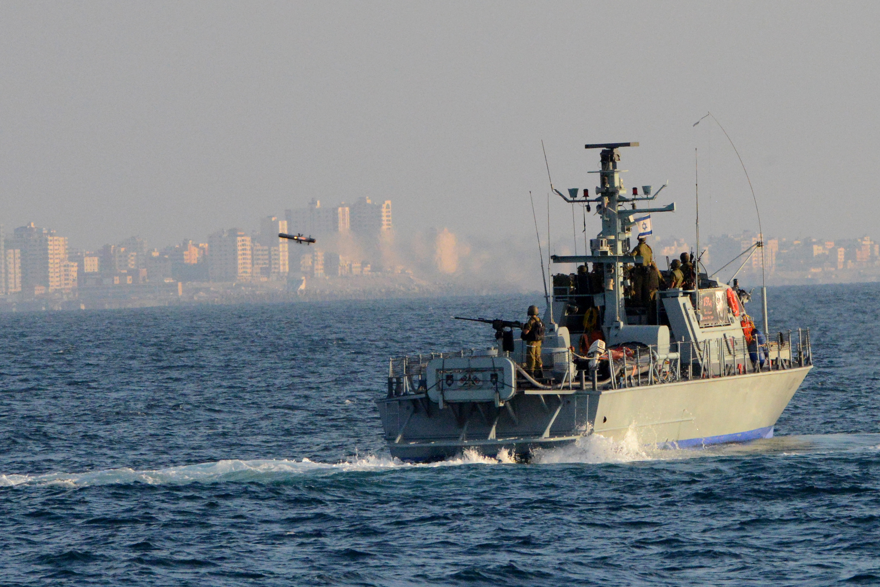 חיל הים תוקף מטרות ברצועת עזה (דו"צ)
