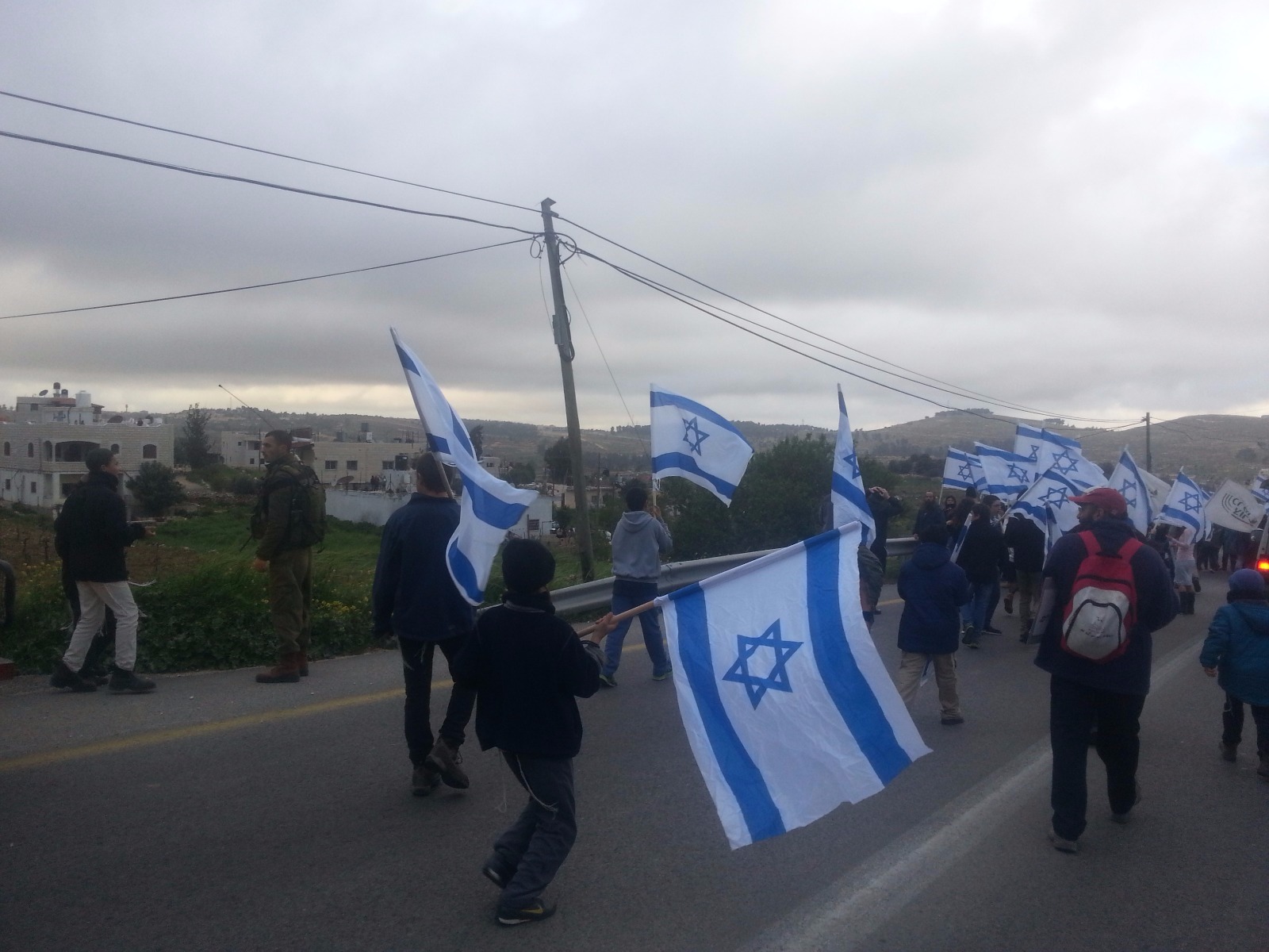 צועדים להשבת ההרתעה (דוברות הר חברון)