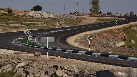 הכביש שנפתח תחת פיקודו של האלוף רוני נומה (ענבל גרוס, סוכנות תצפית)