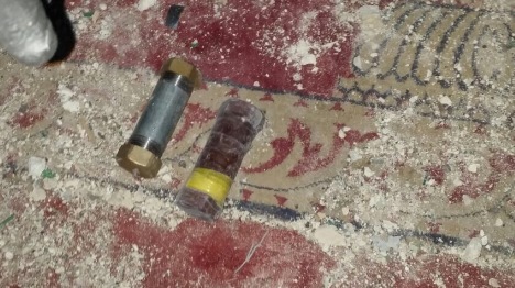 המטענים שנתפסו במהלך ההתפרעויות (דוברות המשטרה)