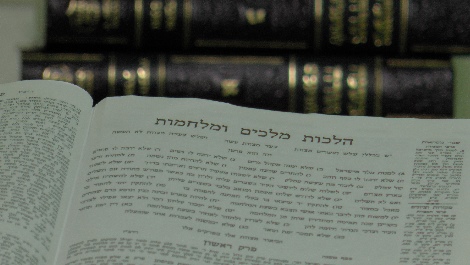 פוסק חשוב, אך לא יכול להגיד את דבריו בציבור. ספרי רמב"ם. אילוסטרציה (יהודה פרל)