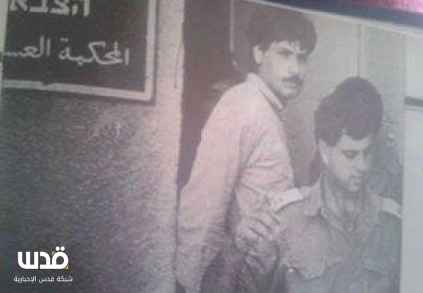 זיאד אבו עיין במהלך מעצרו בעבר