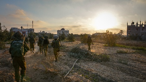 חיילי צה"ל ברצועת עזה (דובר צה"ל)