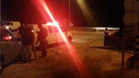 38 יהודים נפצעו באירועים. צומת גדעון, הערב (סוכנות תצפית)