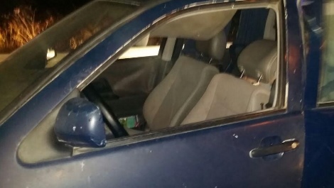 למעלה מ-80 אירועים ביומיים בלבד. רכב שנפגע בבנימין, הערב (סוכנות תצפית)
