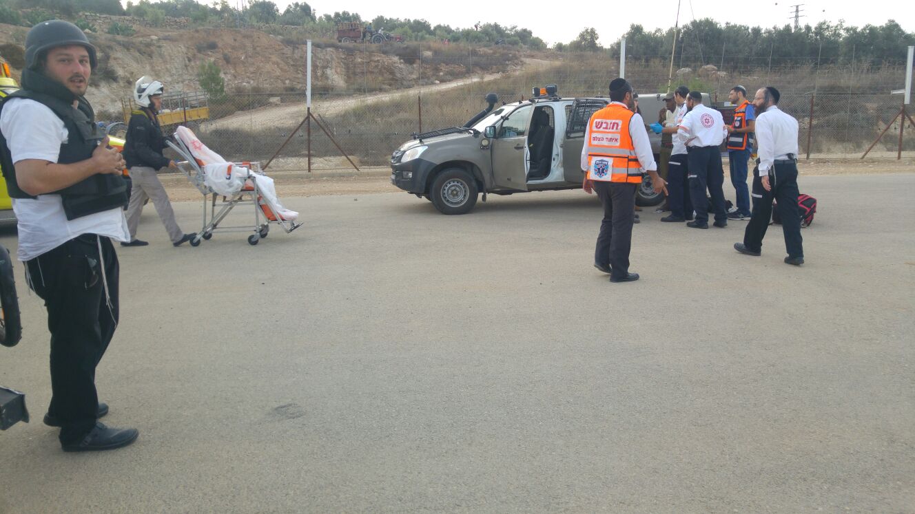 זירת הפיגוע, הבוקר (איחוד הצלה)