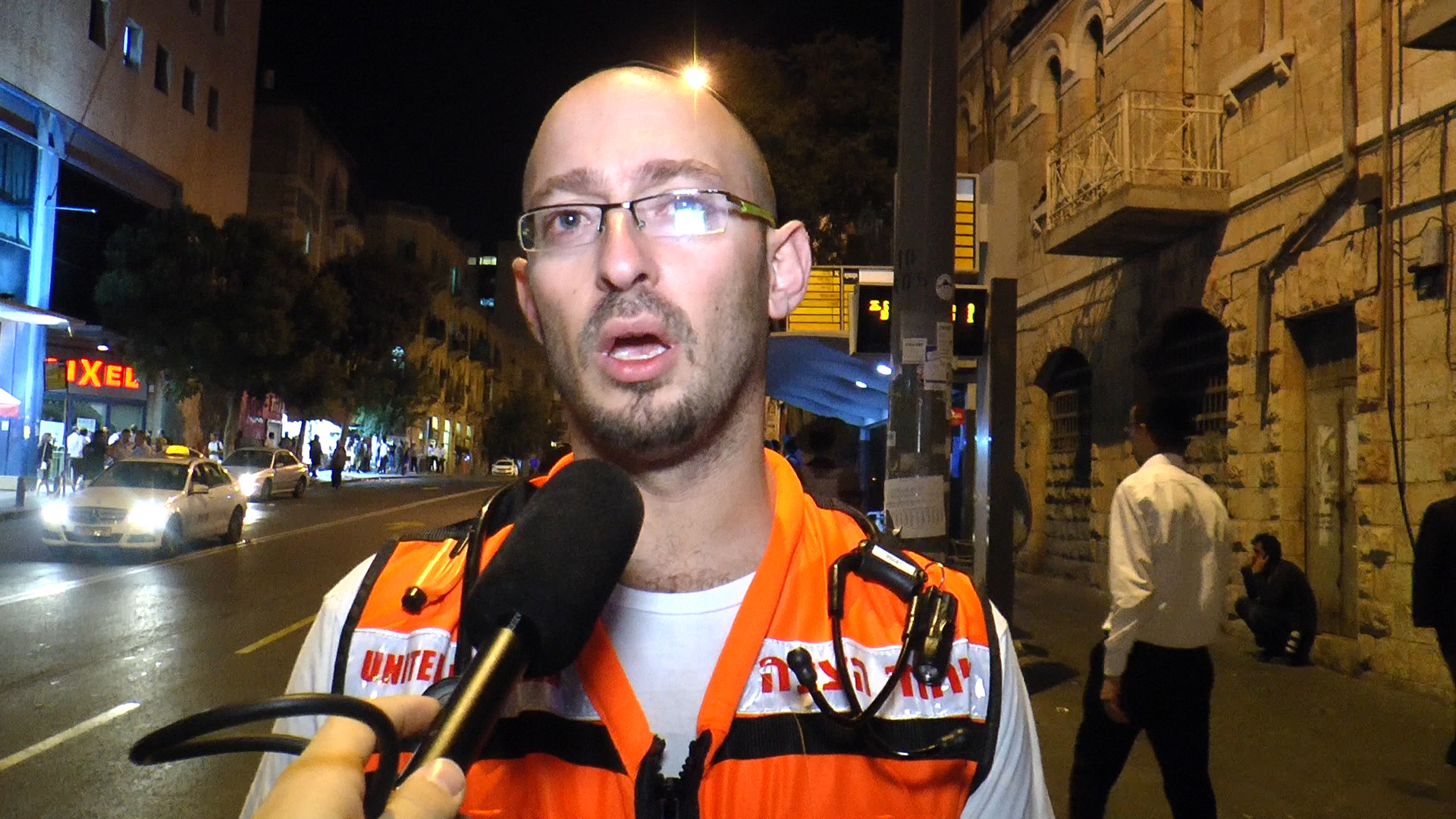 לוי לוין, פראמדיק איחוד הצלה שהגיע ראשון לזירה (יהודה פרל)