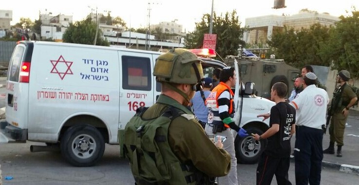 זירת פיגוע הדריסה, היום (הצלה יו"ש)