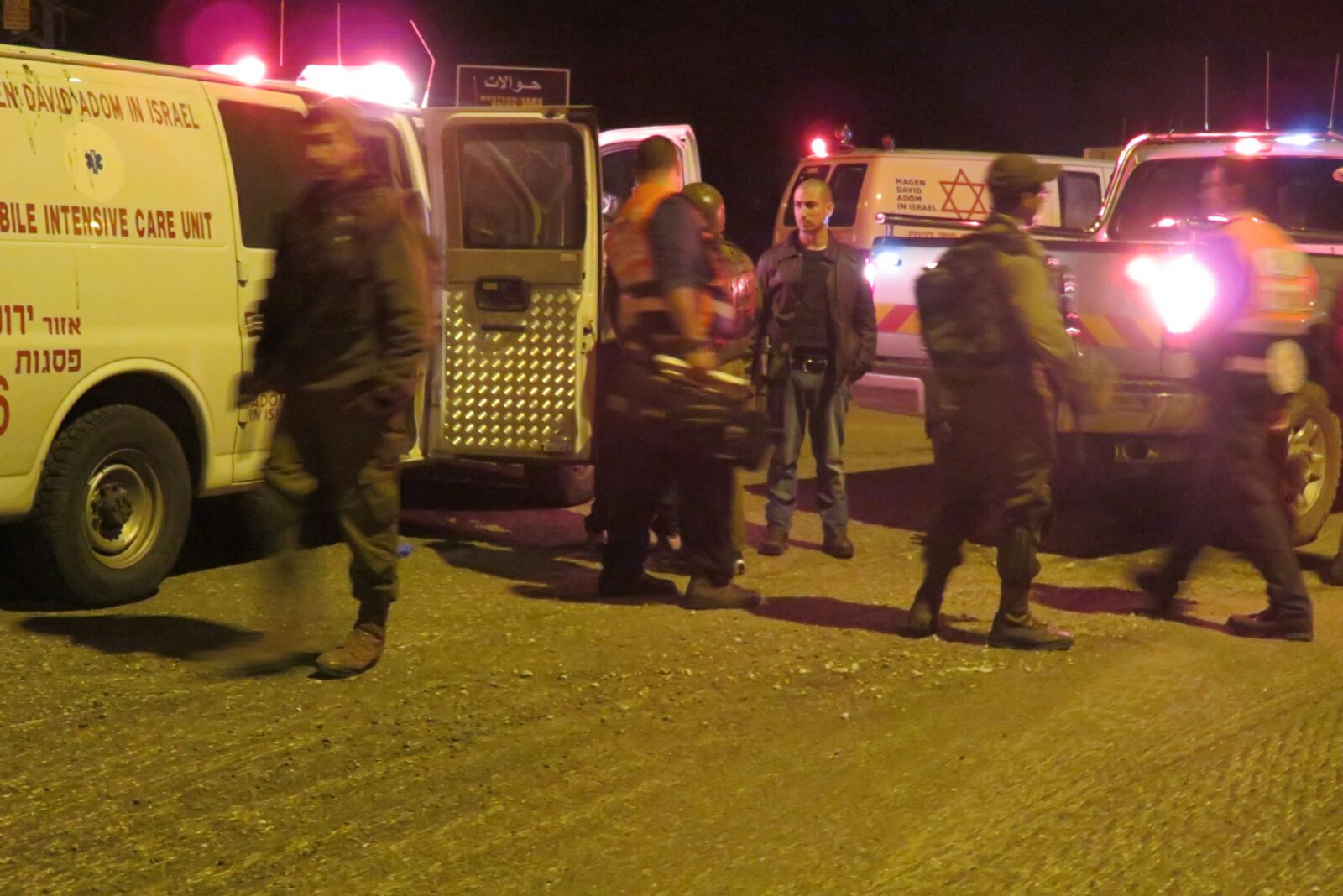 זירת פיגוע הירי בתורמסועיא, השבוע (TPS) זירת פיגוע הירי בתורמסועיא, השבוע (TPS)