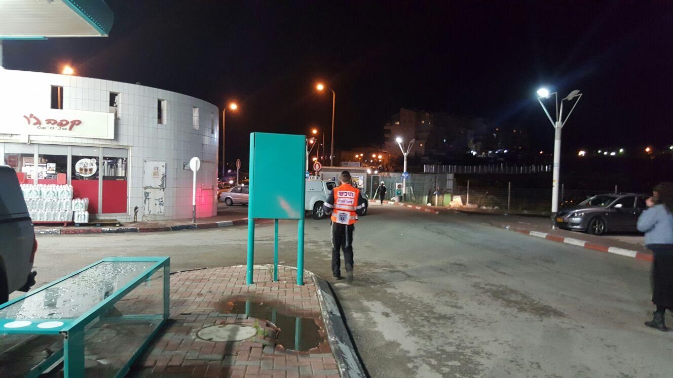 זירת הפיגוע (צחי רז חדשות 24)