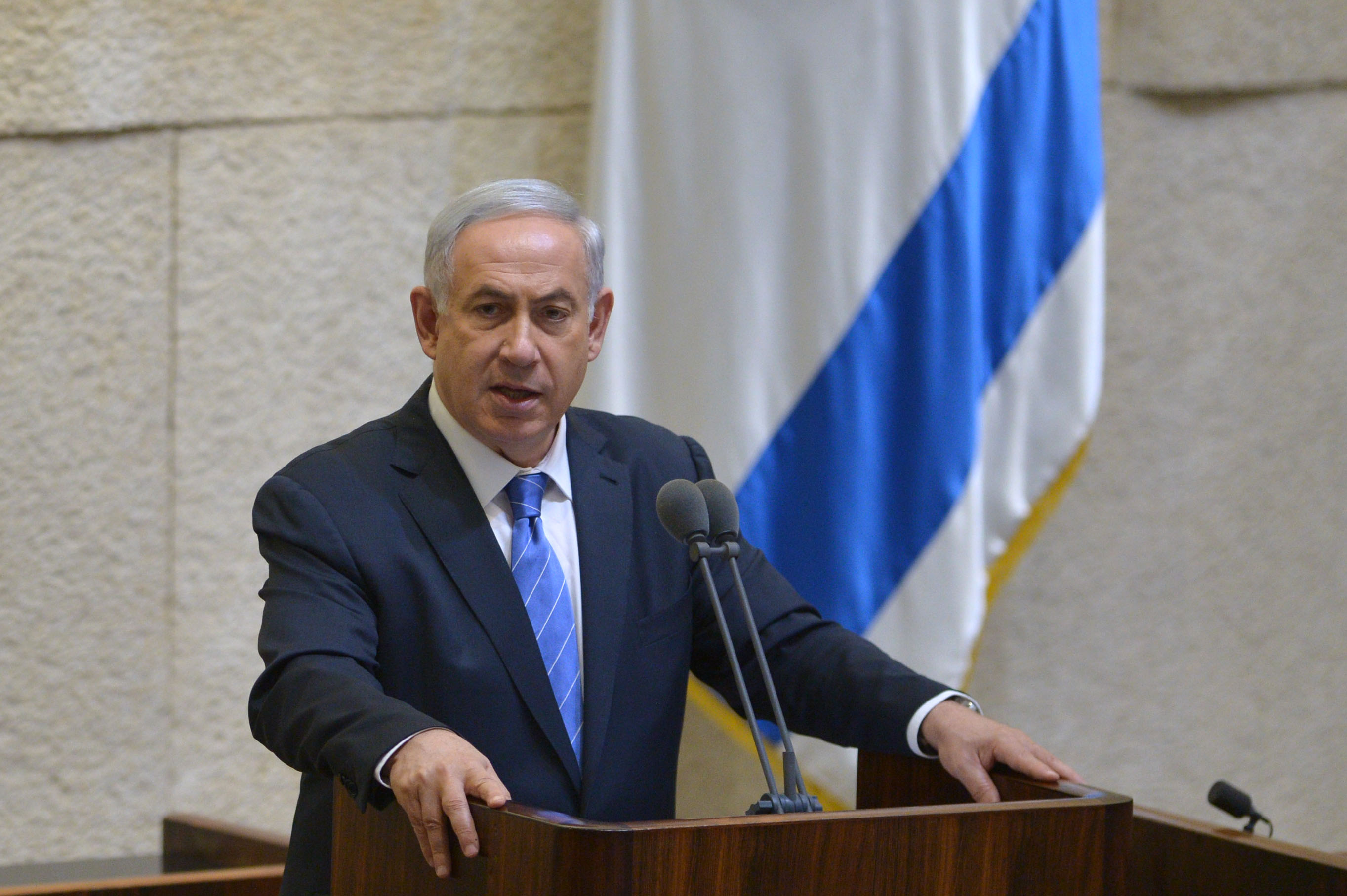 בנימין נתניהו (קובי גדעון לע"מ)