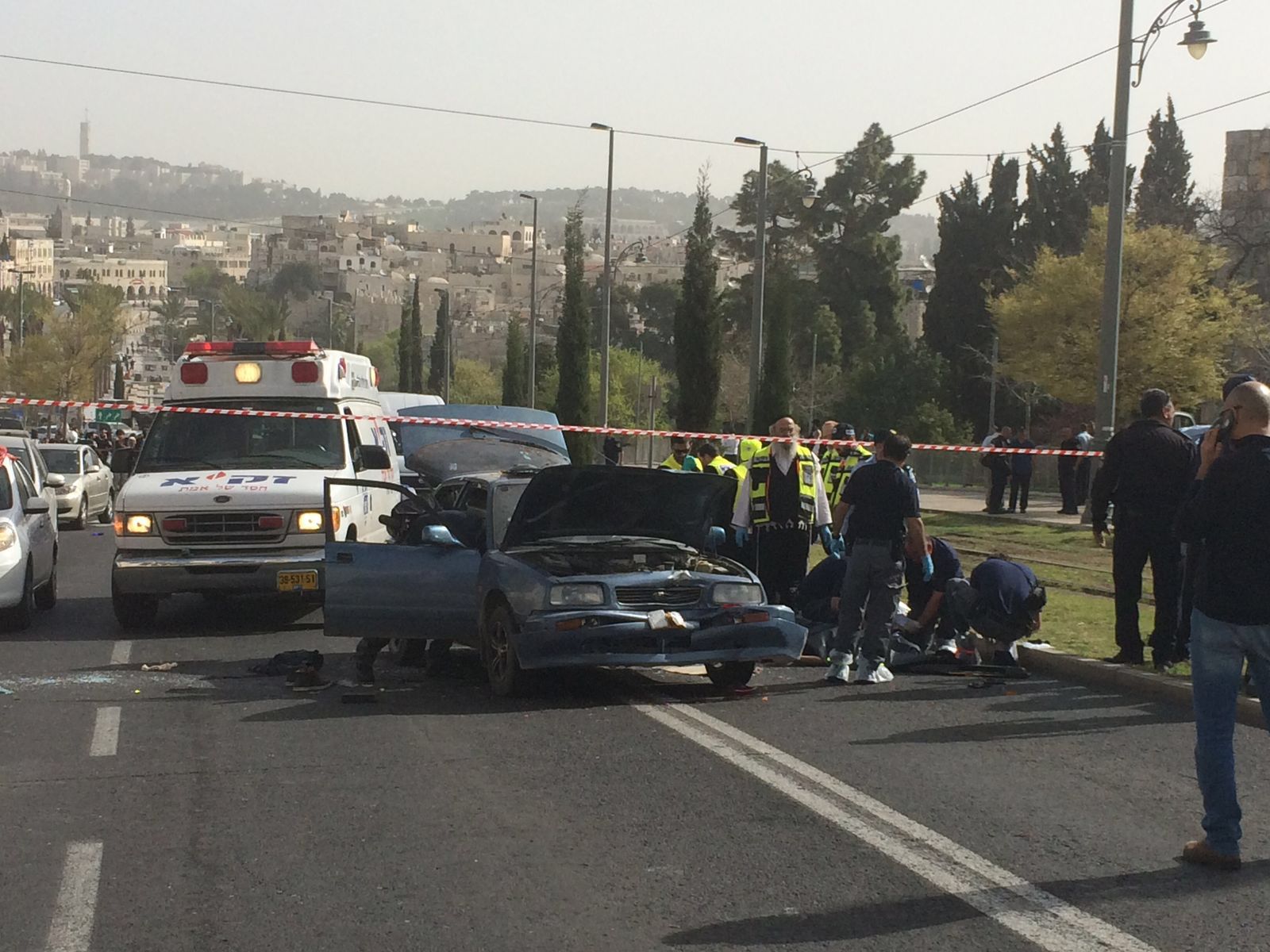 ברכב אותרו כלי נשק ותחמושת. שער שכם, הבוקר (איציק כהן, מדברים תקשורת)