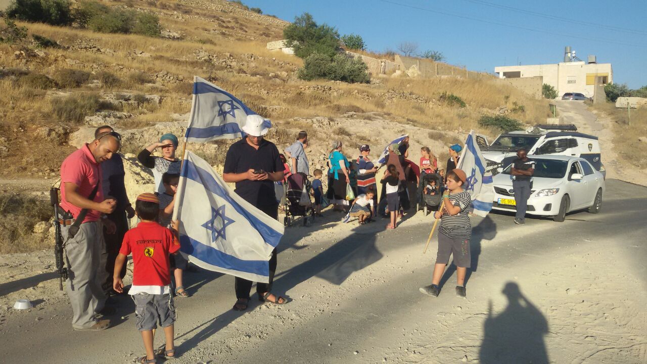 המפגינים בהר חברון, היום (ועד מתיישבי הר חברון)