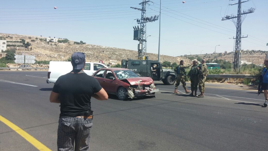 המחבלת השתמשה ברכב שהורד מהכביש