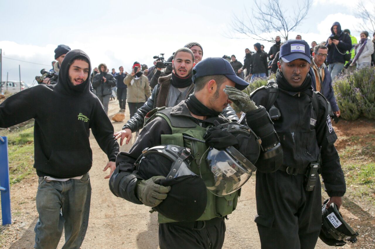 השוטר שסרב פקודה בתוך הישוב עמונה, היום (הלל מאיר, tps)