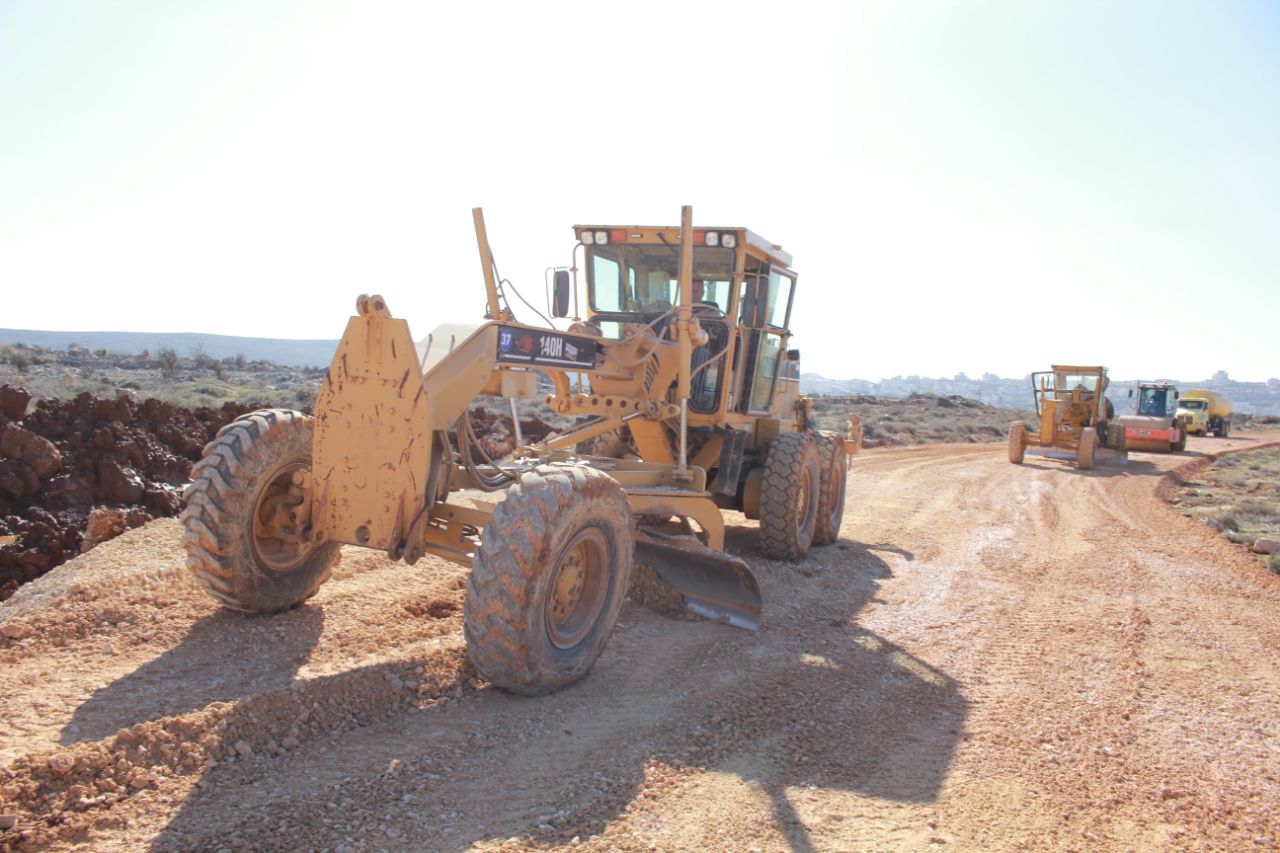 צה"ל מכשיר ציר גישה לכיוון הבתים שיפונו (מתי עמר TPS)