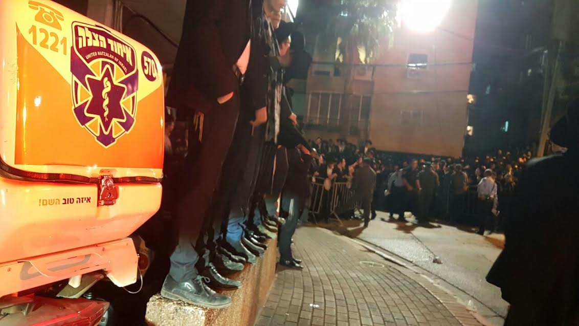 אלפים בלוויה בבני ברק (יהודה רחמים, חדשות 24)