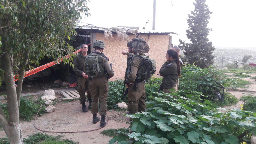 זירת הפיגוע (דוברות הר חברון)